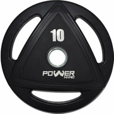 Feyza Design Elit Olimpik Kauçuk Kaplı 10 kg Plaka, Dayanıklı ve Güvenilir Spor Aksesuarı