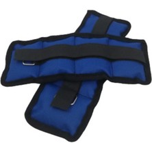 Feyza Design El-Ayak Bilek Ağırlığı 250 gr Mavi Çift Seti Sağlıklı Egzersiz Için