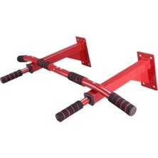 Feyza Design Kırmızı Duvar Barfiksi, Güçlü ve Pratik Ev ve Spor Alanı Kullanımı