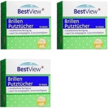 Braventa Collection Bestview Best View Gözlük Telefon Ekran Temizleme Mendili 156 Adet