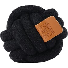 Braventa Collection M-Pets Coto Black Ball 9,5cm Örgü Top Oyuncak