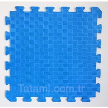 Feyza Design Mavi 50X50 cm Tatami Minderi, Şık ve Rahat Oturma Yastığı