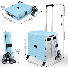 PremiumPort Çok Fonksiyonlu Katlanabilir Taşıma Arabası, 100KG Kapasiteli, Pratik ve Hafif