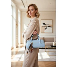 Benerly Kadın Küçük Bowling Omuz Çantası Fermuarlı Kapanış Düz Desen Iç Astar Detaylı Çok Yönlü Kullanım