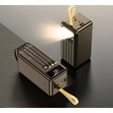 Azurtech 50 Bin Mah Profesyonel 4 Çıkışlı Powerbank Taşınabilir Şarj Cihazı Dijital Göstergeli New