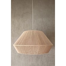 Nylife Beyaz Makrome Bohem ve Rustik Avize