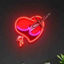 Kamer Neon LED Işıklı Pop Art Sanatsal Tablo