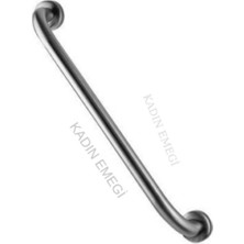 Feyza Design 30 cm Paslanmaz Krom Engelli Küvet Tutamağı, Güvenli ve Dayanıklı Destek