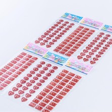 Braventa Collection 6 Adet Kabartmalı Yapışkan Sticker, Türk Bayrak Seti