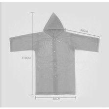 VeraGlobe Buğz Kapüşonlu Çocuk Yağmurluk