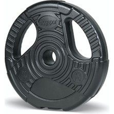 Feyza Design Siyah 2,5 kg Vinil Grip Plate, Dayanıklı ve Kullanışlı Spor Ekipmanı