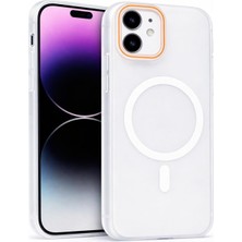 Vissona iPhone 11 Uyumlu Magsafe Wireless Şarj Özellikli Mat Sert Arka Kapak Kılıf