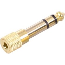 Braventa Collection 4458 6.3 mm Erkek To 3.5 mm Dişi Çevirici Dönüştürücü Jack Adaptörü