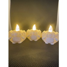 3D Boyuthane Uykucu Koyun –  Dekoratif LED Mumluk Seti