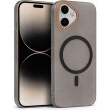Vissona iPhone 16 Plus Uyumlu Magsafe Wireless Şarj Özellikli Mat Sert Arka Kapak Kılıf