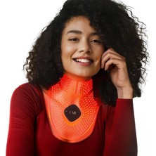 Braventa Collection Faq 211 Giyilebilir Silikon Yaşlanma Karşıtı Nır + 7 Terapisi Boyun ve Dekolte Maske - Çizgiler ve K