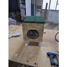 Dabanlıoğlu Mobilya Osb Dış Mekan Kedi Kulübesi Kedi Evi Kedi Yuvası-Kedi Yatağı 33X37X30 Tekli