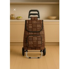 PremiumPort Katlanabilir Su Geçirmez Pazar Arabası, Alüminyum Gövde, Tekerlekli