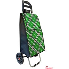 PremiumPort Katlanabilir Pazar Arabası, Büyük Tekerlekli, Pratik ve Hafif Tasarım