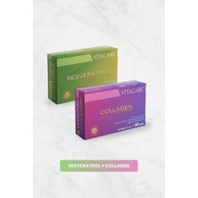 Vitacare Resveratrol + Collagen - 2'li Avantaj Paketi
