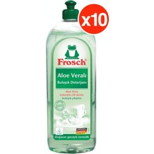 Frosch Aloe Veralı Sıvı Bulaşık Deterjanı 750 ml x 10 Adet