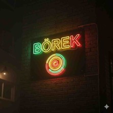 Kamer Neon LED Işıklı Börek