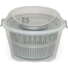 Braventa Collection Busstier Sebze ve Salata Kurutucu 4.4 Litre Pratik Manuel Döner Mekanizmalı Su Filtresi