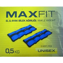 Feyza Design El ve Ayak Bilek Ağırlığı Seti, 0.5 Kg, 2 Adet, Spor ve Egzersiz Destekli