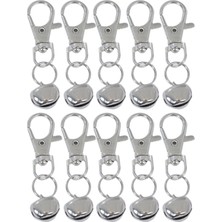 Braventa Collection Papağan Anahtarlı Kedi Köpek Tasma Boyun Zili 10'lu Set Zil Çapı 14 mm