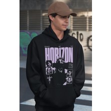 Sevbano Bring Me The Horizon Rock Metal Baskılı Unisex Oversize Müzik Grubu Hoodie