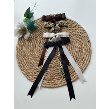 Sonbahar Kış Temalı Dörtlü Set Kadın/kız Çocuk Saç Tokası