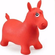 Feyza Design Şişirme Pilates Eşeği Zıp Zıp Oyuncak, Pompali Hediyeli