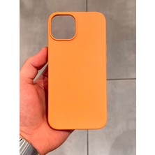 Mee Kılıf Iphone 13 ve 14 Uyumlu Içi Kadife Silikon Lansman Kılıf