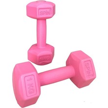 Feyza Design Dambıl ve Pilates Matı Seti, 1 kg Dambıl, Egzersiz Aleti, Sağlıklı Yaşam