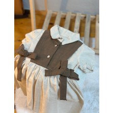 Kız Elbise Fiyonk Detaylı