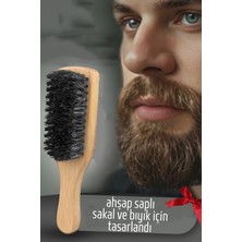 Sakal Tarama Fırçası Ahşap Saplı