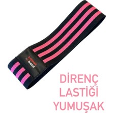 Feyza Design Yumuşak Direnç Lastiği ve Squat Bant Seti, Güç ve Esneklik Için