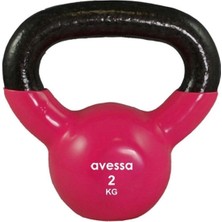 Feyza Design 2 kg Kettlebell Çaydanlık Dambıl - Sağlam ve Kullanışlı Spor Aleti