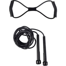 Feyza Design Geliştirici Atlama Ipi, Sekizgen Siyah, Spor ve Fitness Için Mükemmel Seçim