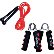 Feyza Design Çiftli Sünger Tutamaçlı Atlama Ipi, Ayarlanabilir Yüksek Performans