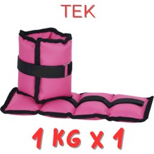 Feyza Design 1kg Pembe El ve Ayak Bilek Ağırlığı, Fizik Tedavi ve Rehabilitasyon