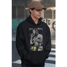 Sevbano Post Malone Rapper Baskılı Unisex Oversize Şarkıcı Hoodie