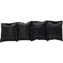 Feyza Design Siyah El ve Ayak Bilek Ağırlığı, 3kg, Kum Torbası, Sağlam ve Hafif Design