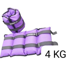 Feyza Design 4 kg x 2 Adet El ve Ayak Bilek Kas Güçlendirme Ağırlık Seti