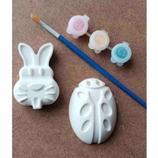 Can butik Çocuklar Için Eğitici Hobi Taş Boyama Seti