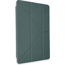 Öz Teknoloji Oztek  Huawei Honor Pad 9 Kılıf Kalemlikli Mars Tablet Kılıfı - Koyu Yeşil 525419