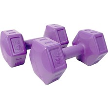 Feyza Design 1 kg Dambıl Seti, 2 Adet, Toplam 2 Kg, Sağlıklı ve Pratik Kullanım