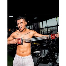 Feyza Design Çoklu Göğüs ve Kol Egzersiz Aleti Seti, Kas Geliştirme, Dayanıklı ve Pratik