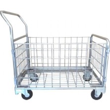 Kamusal Market Tıbbi Atık ve Malzeme Taşıma Arabası