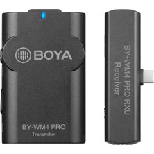 Boya By-Wm4 Pro-K5 Type-C Kablosuz Yaka Mikrofonu